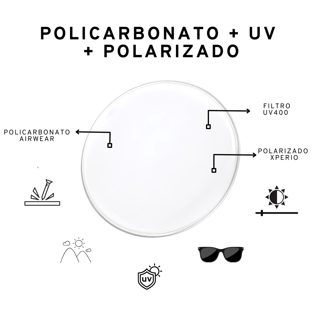 LENTES VISIÓN PARA SOL