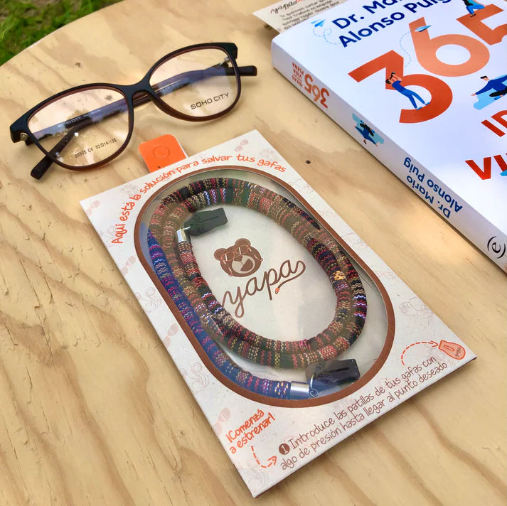 CUELGA GAFAS ÉTNICO FERIA DE CALI
