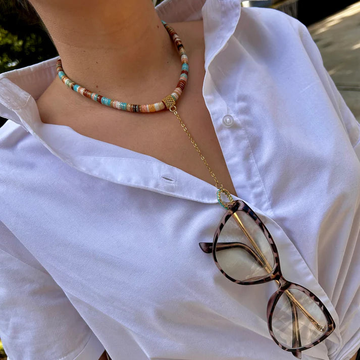 CUELGA GAFAS MIXTOS MUJERES