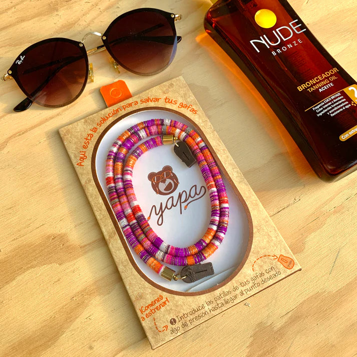 CUELGA GAFAS ÉTNICO CHOLADO