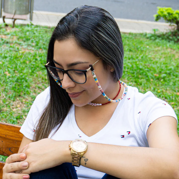 CUELGA GAFAS ÉTNICO JOVITA