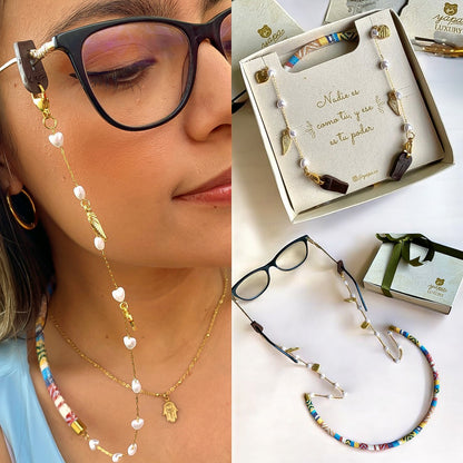 CUELGA GAFAS LUXURY SUERTE MURANO