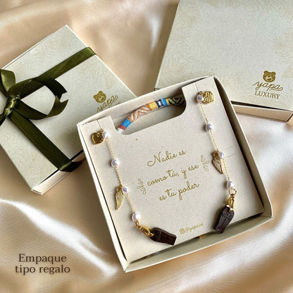 CUELGA GAFAS LUXURY SUERTE MURANO