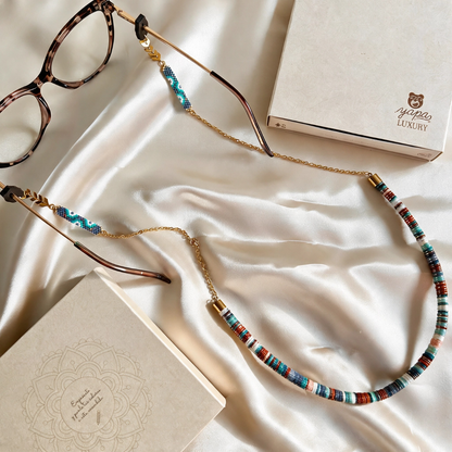 CUELGA GAFAS MIYUKI OJITOS