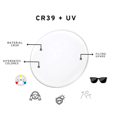LENTES VISIÓN PARA SOL