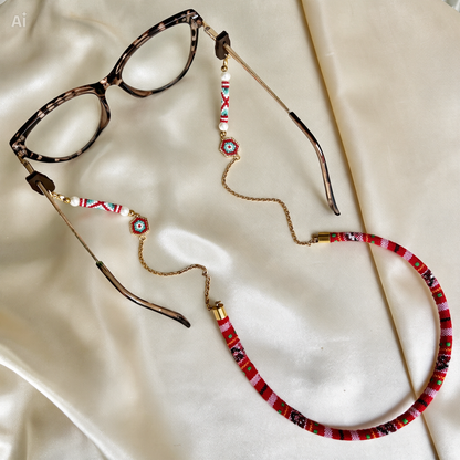 CUELGA GAFAS MIYUKI PASTELITO